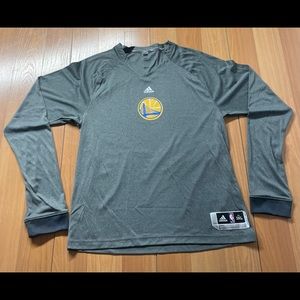 Adidas NBA golden state Warriors long sleeve Shirt